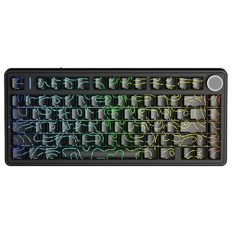 AULA F75 Black Contour