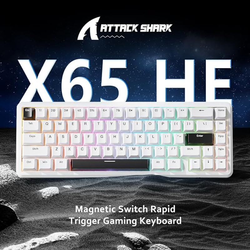 Attack Shark X65 HE Simple White 