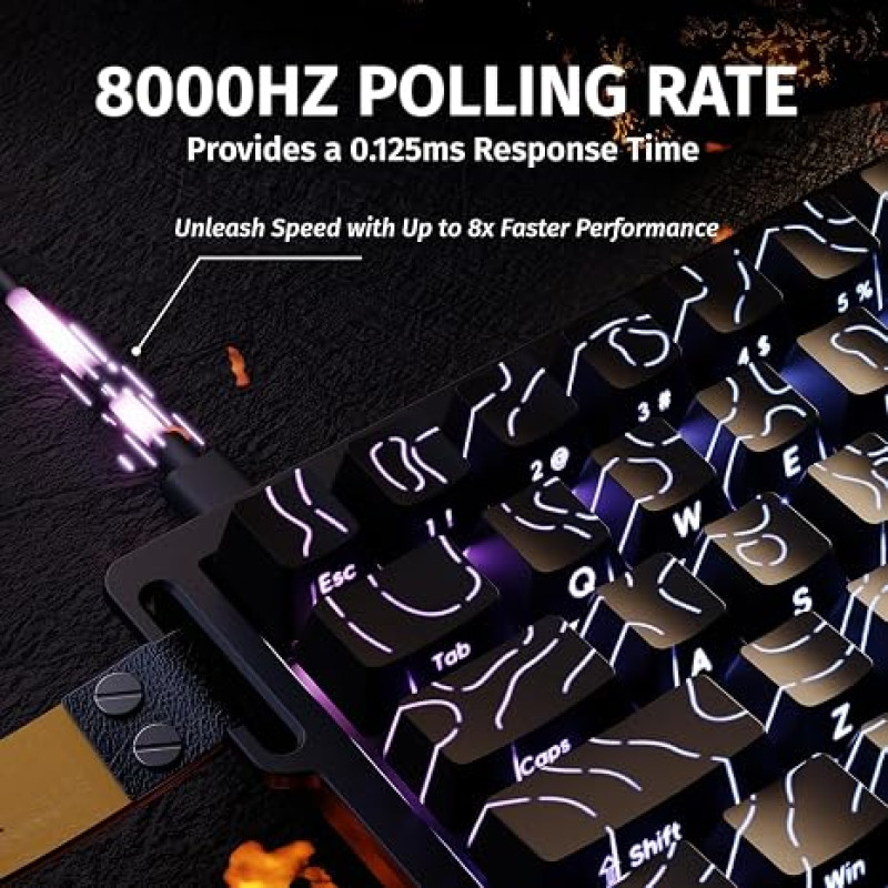 Attack Shark X68 Pro HE Black-Contour Line
