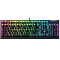 Razer Keyboard mechanical BlackWidow V4 X, 110key, Yellow Switch, USB-A, EN/RU, RGB, black