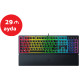 Razer Keyboard mechanical Ornata V3 TKL 84key, Mecha-Membrane Switch, USB-A, EN/RU, RGB, black