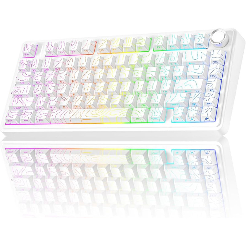 AULA F75 White Contour