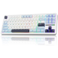AULA F87 White Blue