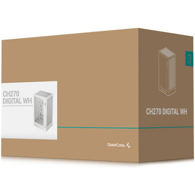 DeepCool CH270 DIGITAL WH