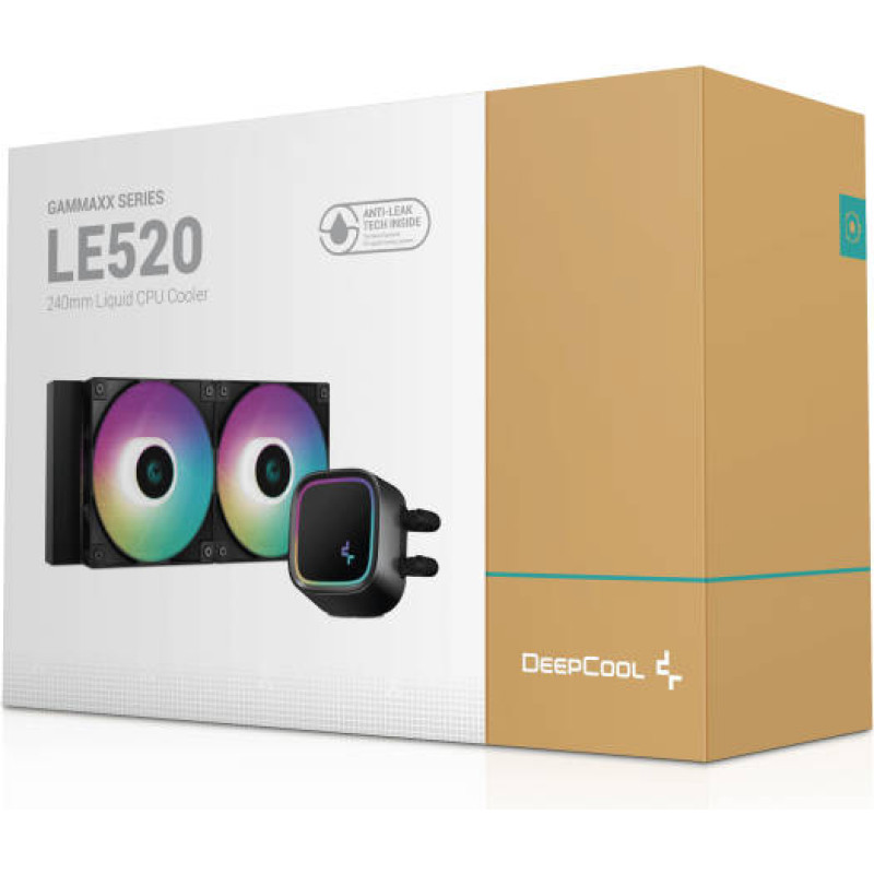 DeepCool LE520 ARGB 240mm Liquid BK