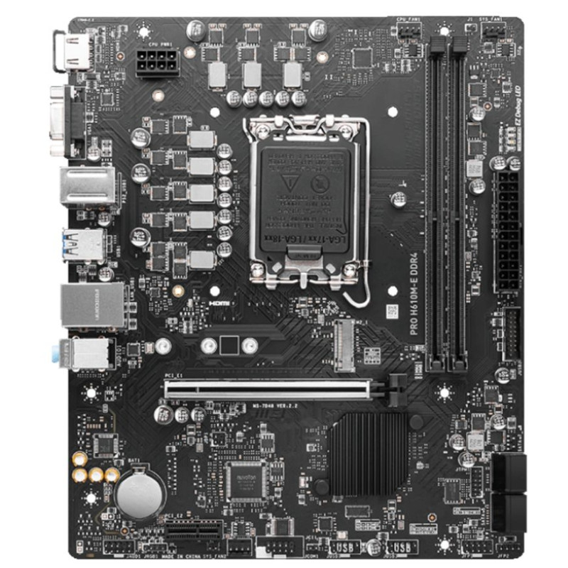 MSI PRO H610M-E DDR4