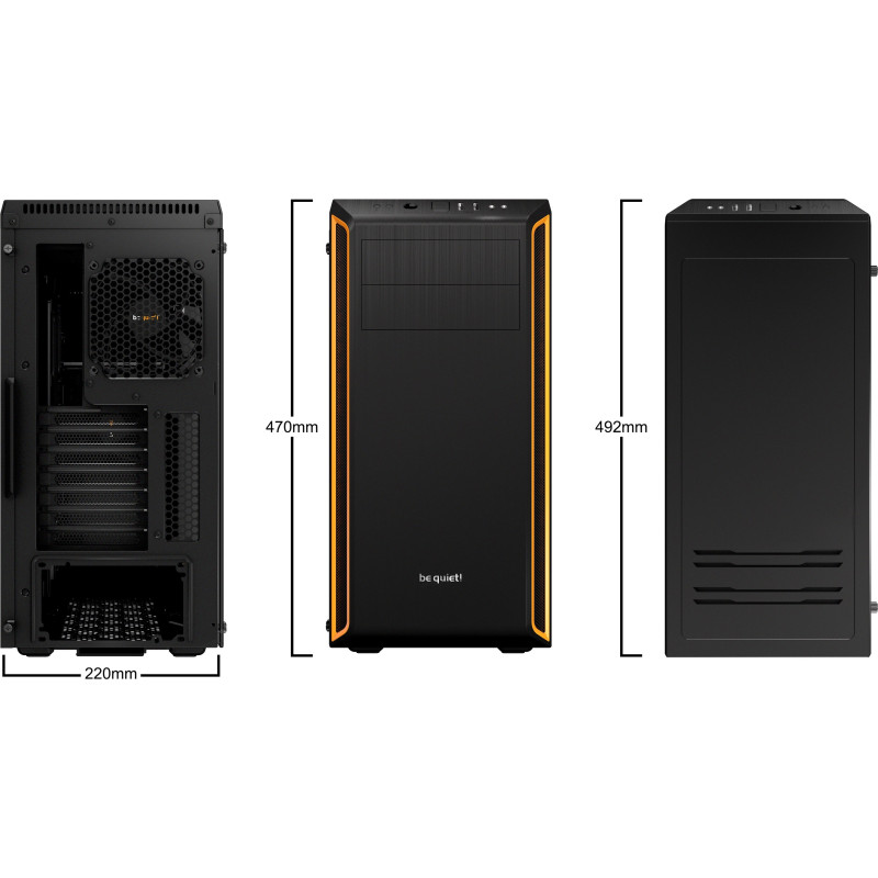 Be Quiet  BGW20 PURE  BASE 600 WIN ORANGE