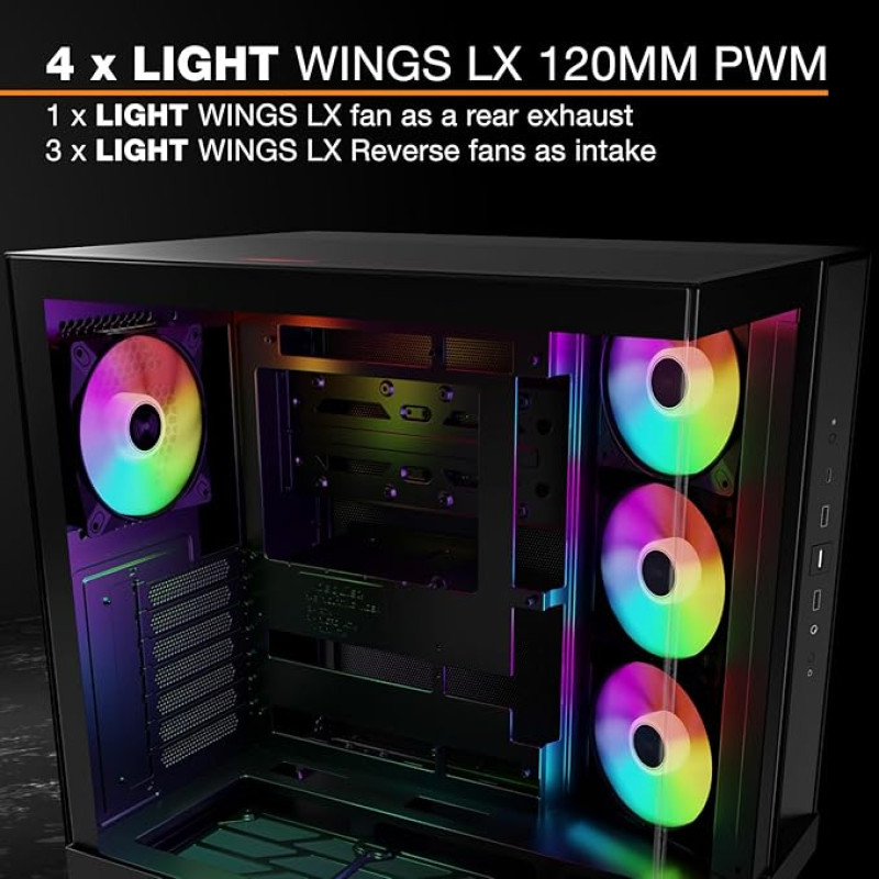 Be Quiet  BGW85  LIGHT BASE 500 LX Black