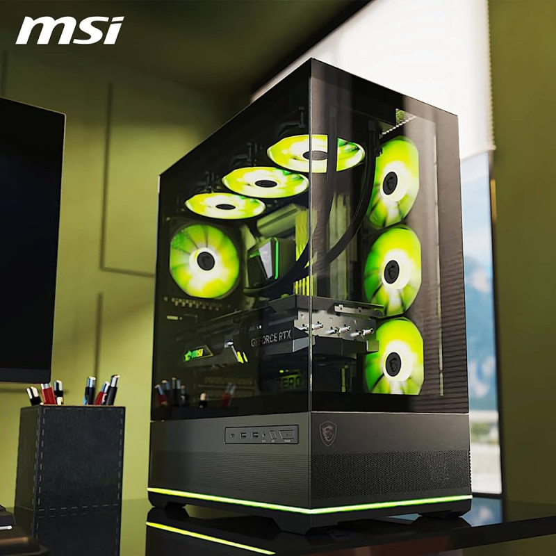 MSI Gaming  Case MAG PANO 110R PZ Black  ATX