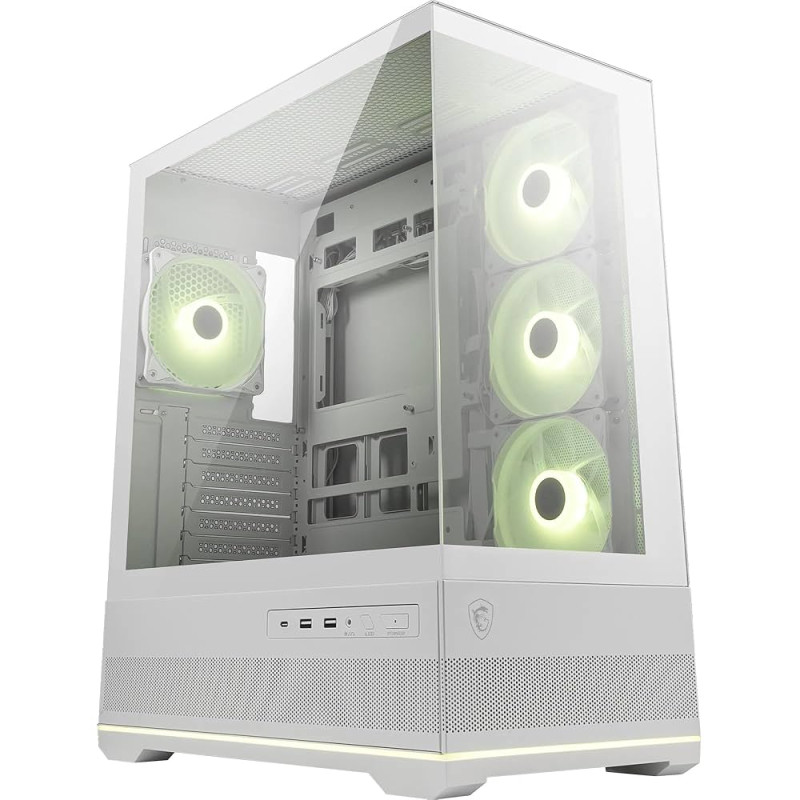 MSI Gaming  Case MAG PANO 110R PZ White ATX 