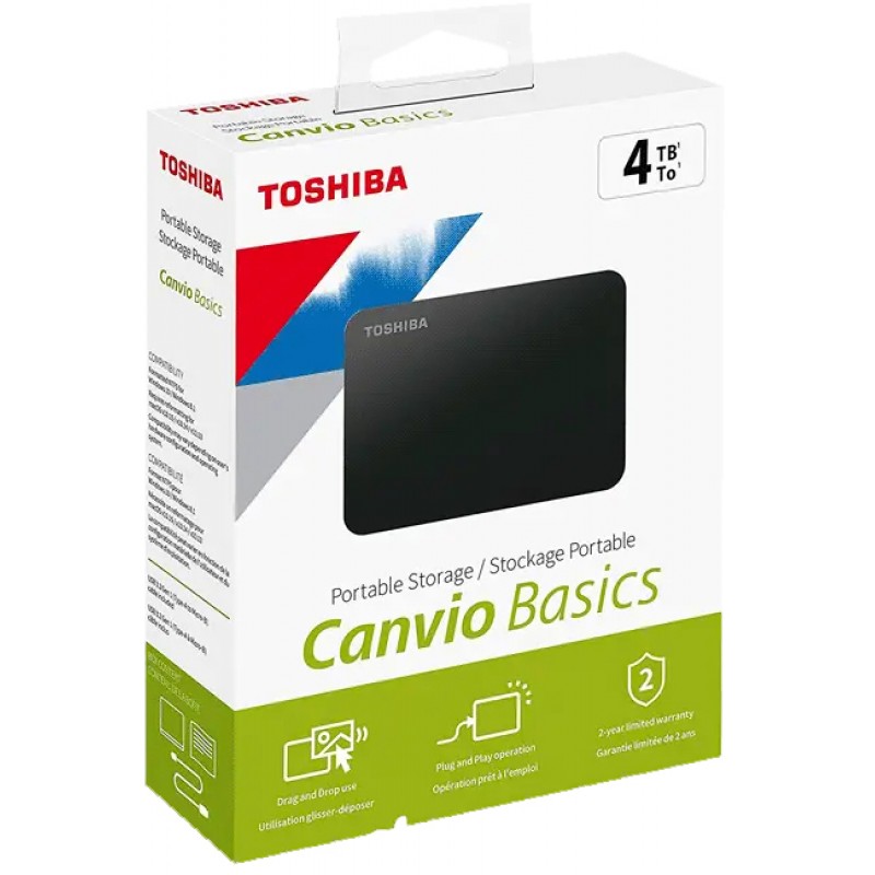 External HDD Toshiba Canvio Basics 4TB USB3.0