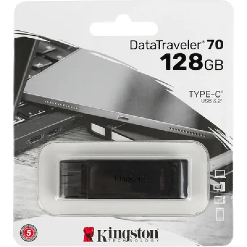 Flaşkart Kingston DataTraveler 70 128GB USB-C
