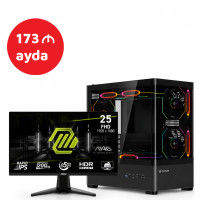 FURY Gaming PC1 | Amd Ryzen 5 7500F | AG400 AIR Cooler | B650M WIFI | 16GB DDR5 6000MHz RGB | 1TB NVME SSD| RTX 5060 8GB| 750W | 24.5" 200HZ IPS | Windows 11