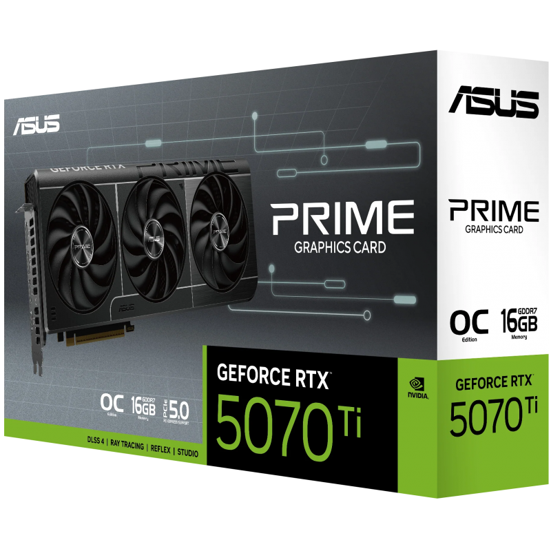 ASUS Prime GeForce RTX™ 5070 Ti 16GB GDDR7