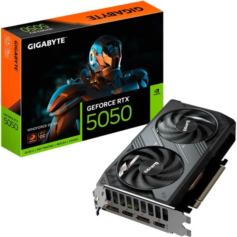 Gigabyte GeForce RTX 5050 WindForce OC 8GB