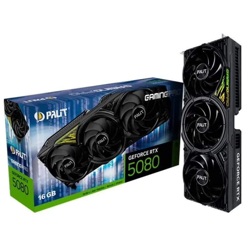 Palit RTX 5080 GamingPro 16GB GDDR7 256bit