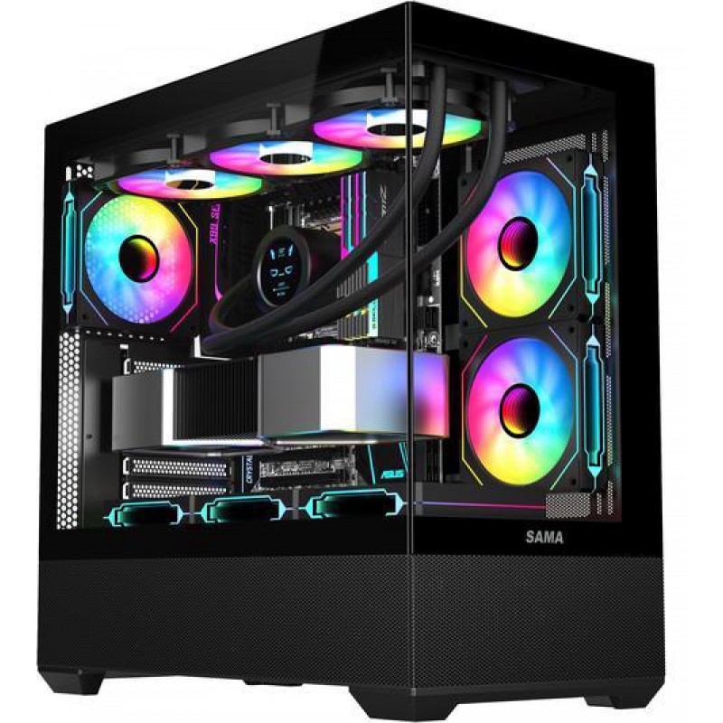 FUSION MESH / AMD RYZEN 9 7950X / 360 Liquid / X670 DDR5 / NV2 1TB Nvme /  2X32GB 6000Mhz DDR5 / RTX 4070 SUPER 12GB 3X / 850w 80+GOLD 