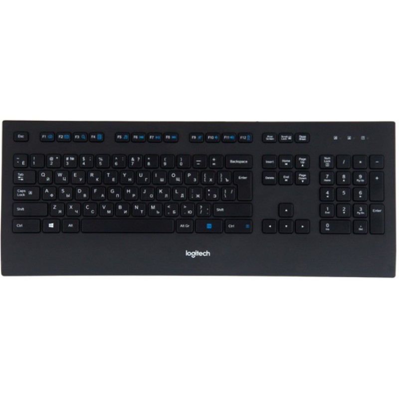 LOGITECH Corded Keyboard K280E  Business - Russian layout