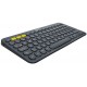 LOGITECH Bluetooth Keyboard K380 Multi-Device - INTNL -Russian Layout - DARK GREY