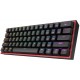 Redragon K617 Fizz 60% Wired RGB Black Gaming Keyboard