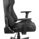2E GAMING Chair BUSHIDO II, PU Leather, 3D-Armrests, black