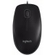 LOGITECH Corded  Mouse B100 - Business EMEA - BLACK