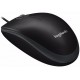 LOGITECH Corded  Mouse B100 - Business EMEA - BLACK
