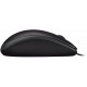 LOGITECH Corded  Mouse B100 - Business EMEA - BLACK