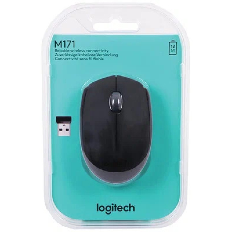 LOGITECH Wireless Mouse M171 - BLACK