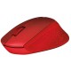 LOGITECH Wireless Mouse M330 SILENT PLUS - EMEA - RED