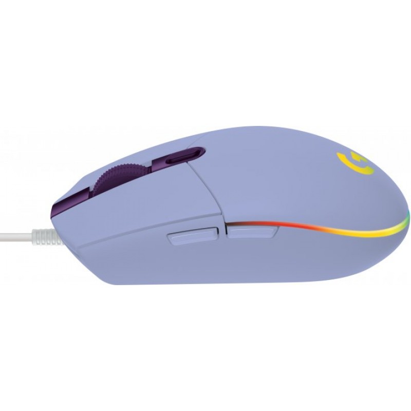 LOGITECH G203 LIGHTSYNC Gaming Mouse - LILAC - USB -EMEA - G203 LIGHTSYNC