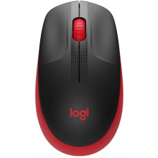 LOGITECH M190 Full-size wireless mouse - RED
