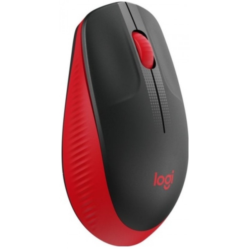 LOGITECH M190 Full-size wireless mouse - RED