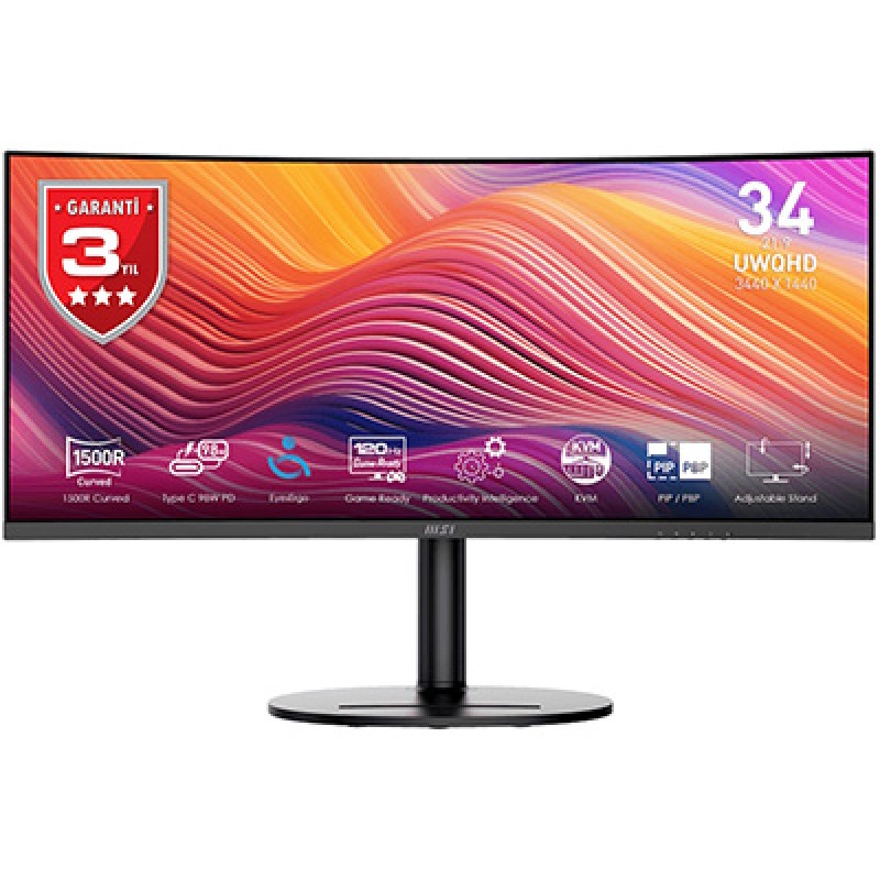 MSI Modern MD342CQP | 34"UWQHD (3440 x 1440) | 120Hz | 4ms