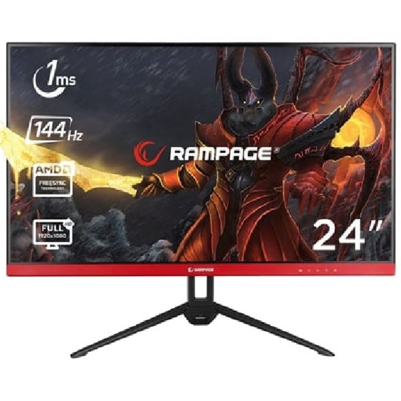 Rampage FLOWER RM-421S 24-inch 165 Hz FHD Gaming Monitor