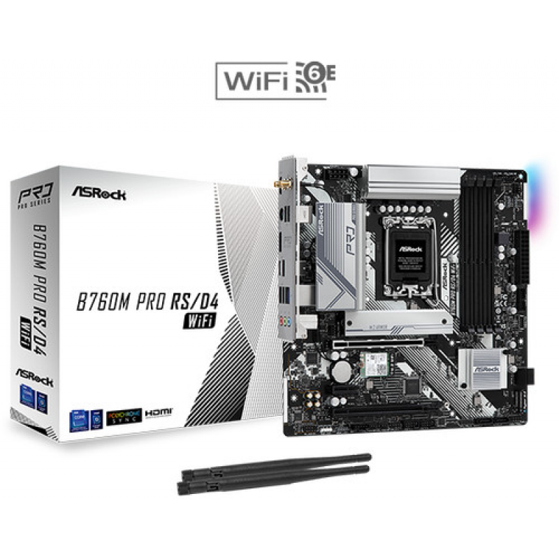 AsRock B760M PRO RS/D4 Wifi
