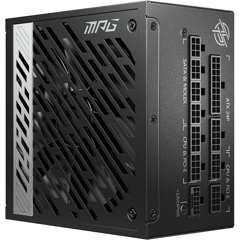 MSI MAG A1000GL PCIE5 1000W 80 PLUS Gold Full Modullar