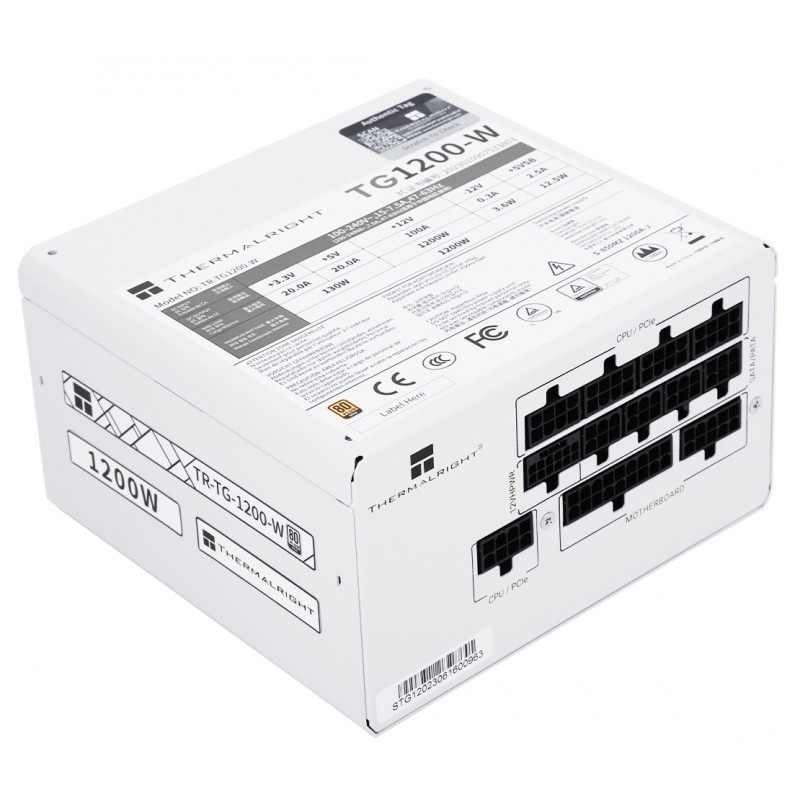 Thermalright TR-TG1200-W White ATX3.0 PCIE5.0 Gold Full Module