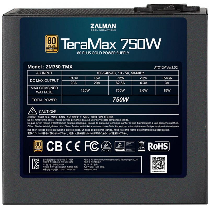 ZALMAN TERAMAX 750W
