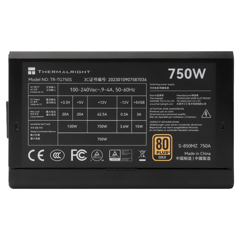 Thermalright TR-TG750S 80+Gold