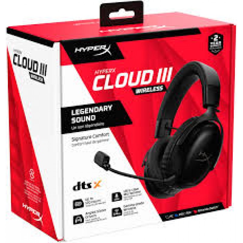HyperX Cloud III WL BLK GAM HS