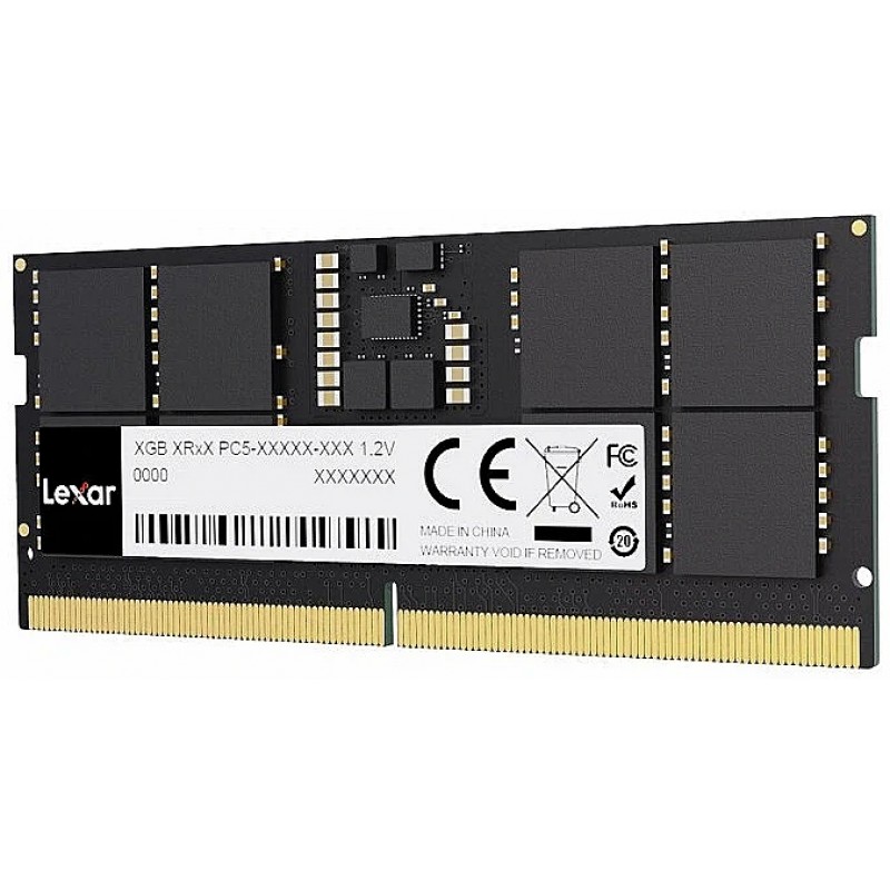 Lexar 16GB DDR5 4800MHz SODDIM