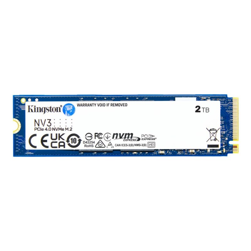 Kingston NV3 2TB NVMe SSD ( 6000 MB/s / 4000 MB/s )