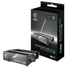 MSI SPATIUM M570 PRO PCIe 5.0 NVMe M.2 FROZR 2TB SSD