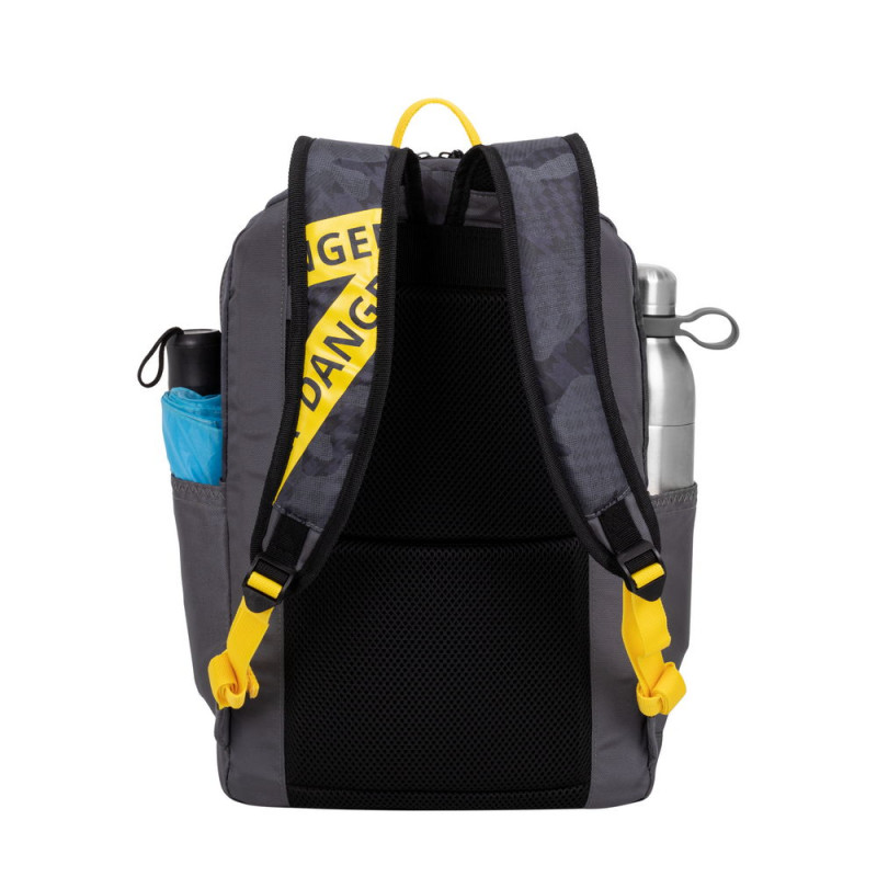 RIVACASE 5421 Grey camo Urban backpack 14L/13.3"