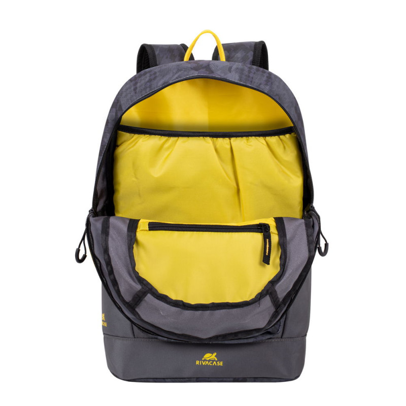 RIVACASE 5421 Grey camo Urban backpack 14L/13.3"