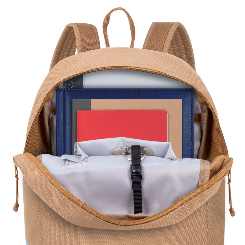 RIVACASE 5422 Beige Portativ Şəhər Bel Çantası 6L/10.5"