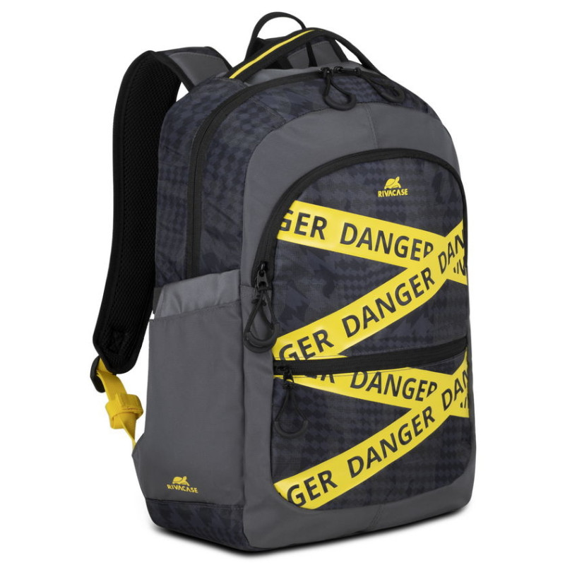 RIVACASE 5431 Grey camo Urban backpack 20L/15.6"