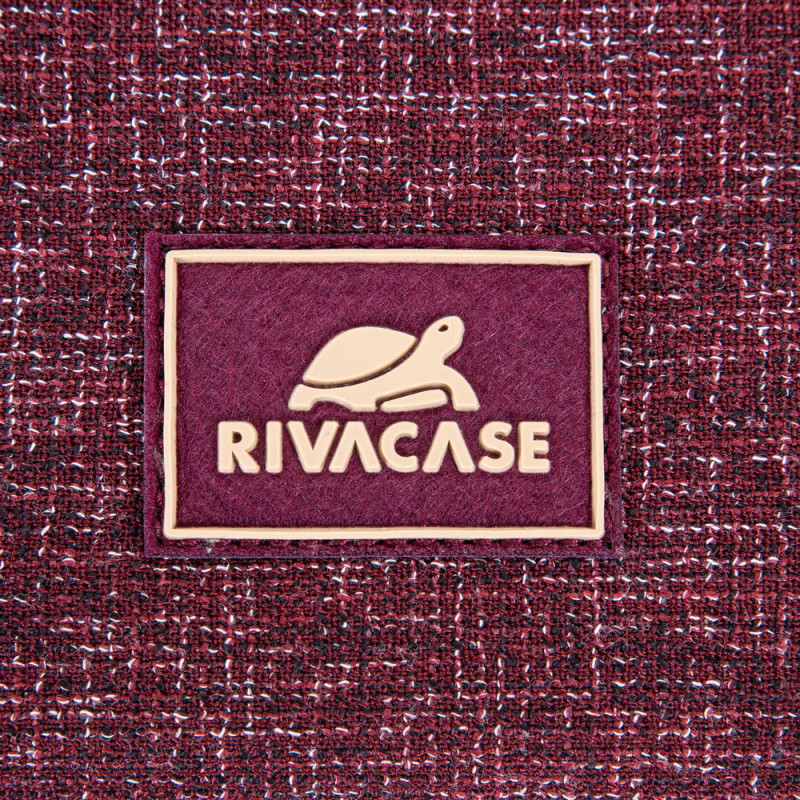 RIVACASE 7913 burgundy red Laptop sleeve 13.3-14" with handles