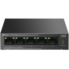 TP-Link LS105GP 5-Port Gigabit Desktop Switch with 4-Port PoE+